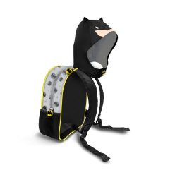   BATMAN GRIJZE capuchonrugzak van waterdicht materiaal - 26cm X 31cm X 11cm