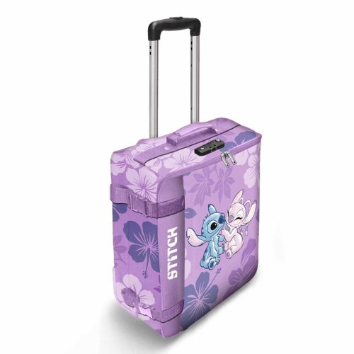 STITCH opvouwbare cabinekoffer ROZE - 36cm X 52cm X 20cm