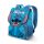 STITCH 3D schooltas BLAUW - 30cm X 45cm X 21cm
