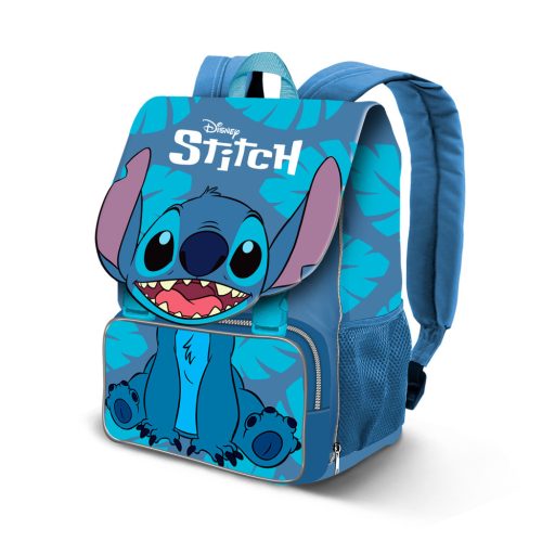 STITCH 3D schooltas BLAUW - 30cm X 45cm X 21cm
