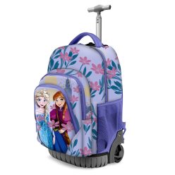   IJskoningin GTS ROLKOFFER Schooltas/Mini koffer - BLAUW - 32cm X 47cm X 25cm