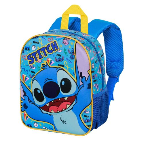 STITCH BLAUWE ELITE 3D RUGZAK - 25cm X 30cm X 10cm