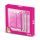 BARBIE roze dagboek + pen set - 22.4cm X 23.2cm X 2.2cm