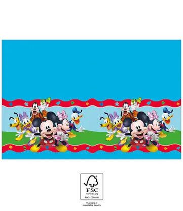 1 stuk Papieren driehoek vlaggenlijn MICKEY ROCK THE HOUSE