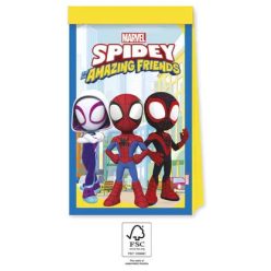   4 stuks papieren feesttas Spider-Man en zijn geweldige vrienden Marvel