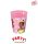 4 herbruikbare feestbekers 250 ml DISNEY PRINCESS