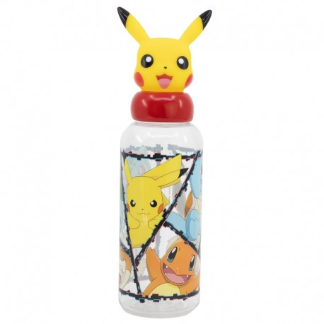 3D KUNSTSTOF FLES 560 ML Pokémon Pikachu
