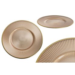 Bord met gouden rand 21*1,3