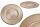 Bord met gouden rand 27*1,7