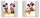 Disney Minnie Mouse decoratief kussen - dubbelzijdig patroon - 40 x 40 cm