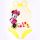 Minnie Mouse baby badpak - een stuk badpak - 86 - geel