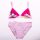 Minnie Mouse meisje badpak - tweedelig badpak - lichtroze - 128