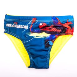 Spiderman jongens zwembroek - geel - 128