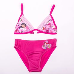 Prinsessenmeisjes badpak - tweedelig badpak - roze - 128