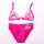 Prinsessenmeisjes badpak - tweedelig badpak - roze - 128