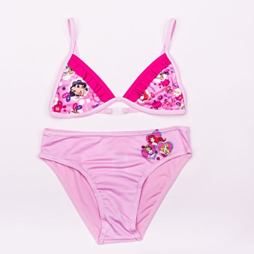 Prinsessenmeisjes badpak - trikini - roze - 110