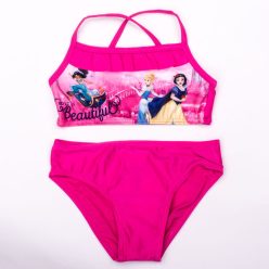 Prinsessenmeisjes badpak - tweedelig badpak - roze - 128