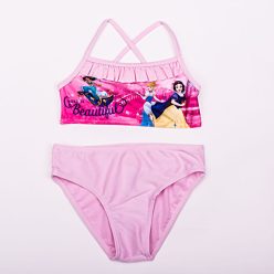   Prinsessenmeisjes badpak - tweedelig badpak - lichtroze - 116