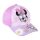 Disney Minnie Mouse baseballpet - lichtpaars