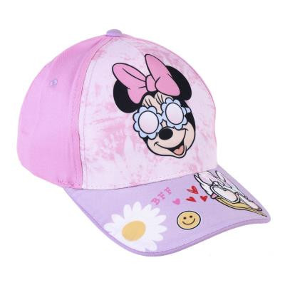 Disney Minnie Mouse baseballpet - lichtpaars