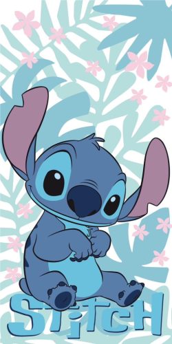 Disney Stitch Palmbladeren 100% katoenen strandhanddoek - 70x140 cm