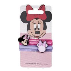 Disney Minnie Mouse haarelastiekjes 8 stuks