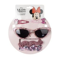   Disney Minnie Mouse beautysset, zonnebril + haarspeld + haarelastiekjes