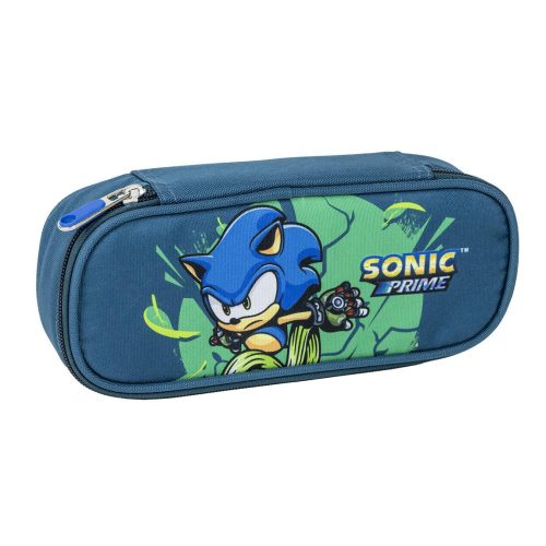Sonic de egel pennenzak met interne organizer - 23 x 5 cm