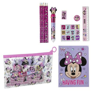 Disney Minnie Mouse school schrijfwaren set