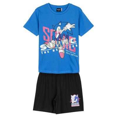 Sonic kinder korte pyjama 100% katoen - 164