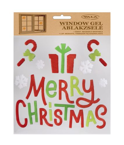 RAAMSCH.MERRY KERSTMAN/GROEN20*25