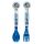 SET VAN 2 STUKS PLASTIC bestek SONIC