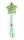 VILTENGEL STER GROEN+STER 15*65