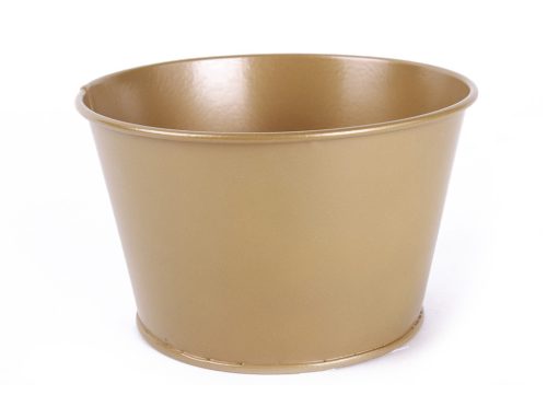 BAD POT ROND GOUD 16*9