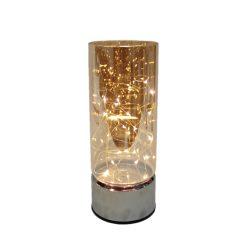 AMBER LAMP+GLASVEZEL  10*25