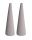 TH.DROGE KLOK*2 GRIJS12*40CM