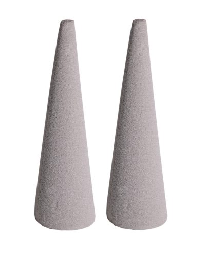 TH.DROGE KLOK*2 GRIJS12*40CM