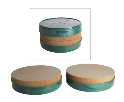TH.VIZE CIRKEL*2 GROEN 30*8CM