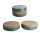 TH.VIZE CIRKEL*2 GROEN 35*8CM