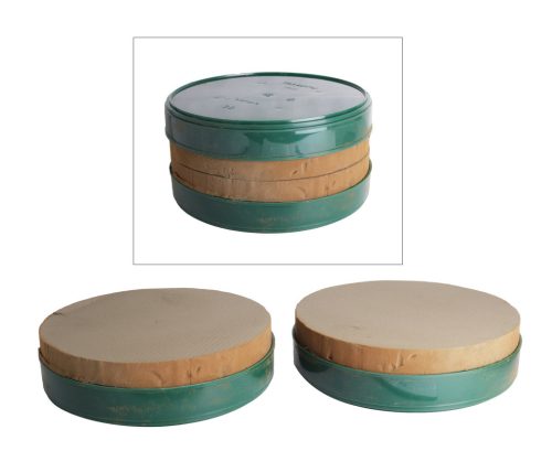 TH.VIZE CIRKEL*2 GROEN 35*8CM