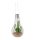 Peerlamp met decoratie en kabel 21,5
