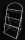 METALEN STANDAARD 9 HAKEN 126*58 WIT