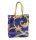 CADEAUZAK BLAUW-GOUD 13CM