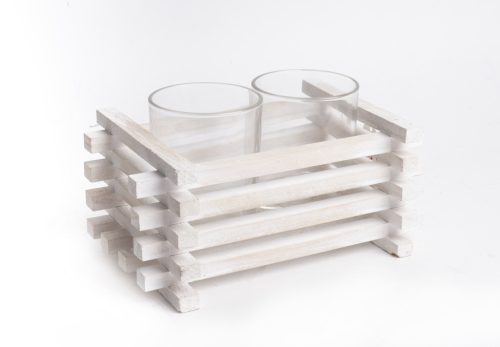 MT*2+HOUTEN REK NAT/WIT 20*9