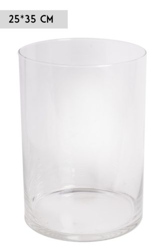 Vaas transparant 25*35