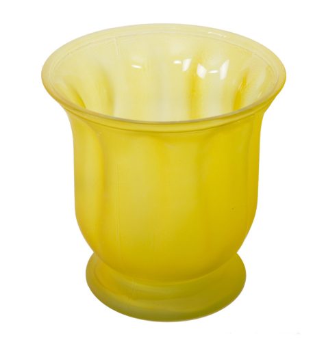 Zandkleurige kelkvaas 15