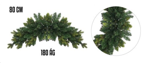 DEURBOOG DIK GROEN MIX 180STUKS 80