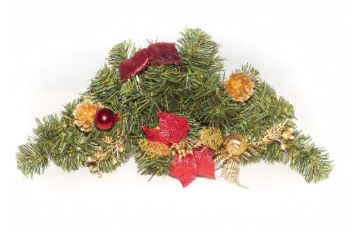 TAFELDECORATIE/ILEX ZILVER 28