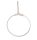 BAMBOE ROND WIT     15*15
