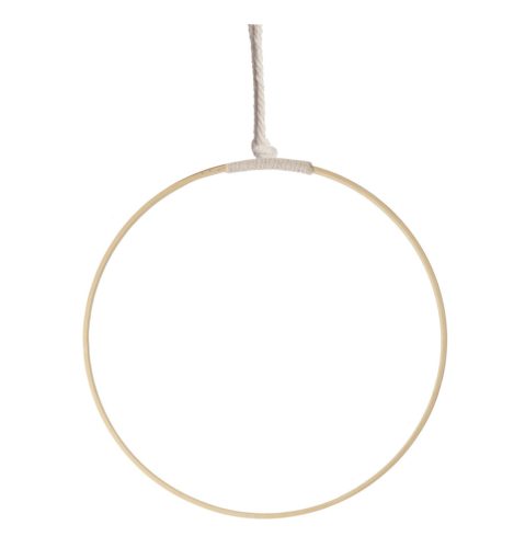 BAMBOE ROND NATUURLIJK     20*20